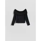 Reserved - Bluza s otvorenim ramenima