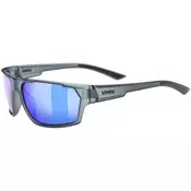 uvex sportstyle 233 P Smoke Mat S3 Polarized ONE SIZE (66) Siva/Modra