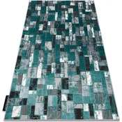 Rugsx Moderna DE LUXE preproga 6768 Geometrija - 160x220 cm Zelena