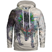 Aloha From Deer Unisexs Journeying Spirit - Wolf Hoodie H-K AFD449