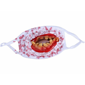 Luniks Krvava maska z zobmi za Noč čarovnic -Bloody Teeth