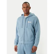 GUESS JEANS Jopa na zadrgo  svetlo modra / bela