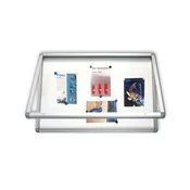 Tabla oglasna 2x3 GS1129 sa vratima i inbus klju em bela magnetna 120x90