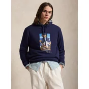 Polo Ralph Lauren Majica  mornarska / mokka / bela