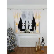 shumee Božični komplet zaves z zavesami 400x155 cm
