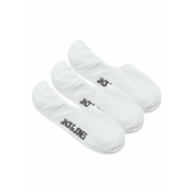 JACK & JONES Muške carape 12260080, 3 para, Bele
