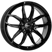 A19 5x112 et45 8.0x19 rial lucca črna 70.1 ( audi. bmw. mercedes. mini. seat. škoda. vw )