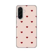 Maska za Samsung Galaxy A36 5G Beige Hearts Print A366B, Šarena