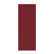 Plisirana zavjesa Bordo crvena 70x200 cm Širina tkanine 69,4 cm Poliester