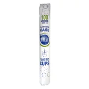 FRESH Plasticne caše, 0.2l, 100 komada, Bela