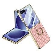 Futrola rhombus za samsung f776b galaxy z flip 8 5g pink (gkk case) ( F126156 )