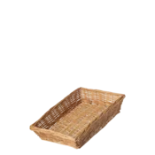 Kvadratna pletena košara za kruh 34 x 25 x 6,6 cm — Flow Wicker - 593684