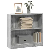 Regal za knjige boja hrasta 80x24x76 cm konstruirano drvo