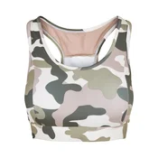 Womens Tech Mesh Dukrose camo Bra