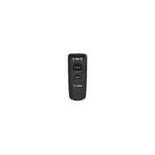 Zebra EVM CS6080 Cordless Companion Scanner, Inductive, Area Imager, Standard Range (Midnight Black)
