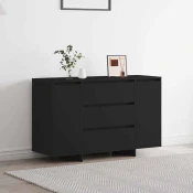 Kreveta s ladicama Crna 120 x 41 x 75 cm Konstruirano drvo
