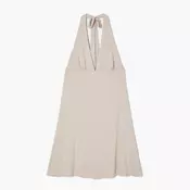 Cropp - Mini obleka s pentljo - bež