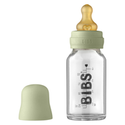 BIBS staklena bočica bočica (set) - Sage (110 ml) Sage