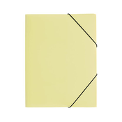 Pagna mapa z zavihki in elastiko A3, rumena