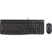 LOGITECH Desktop MK120, DE USB QWERTZ German Black keyboard