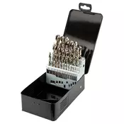 Svrdla za metal HSS-Co set 1,0 - 13,0 mm, 25 kom 57H090
