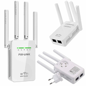 Verkgroup Brezžični 2,4 GHz WIFI repeater router ojačevalnik signala 300Mb/s WPS