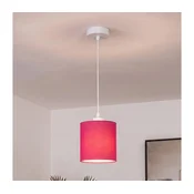 BRILAGI - LED luster na sajli NUBILA 1xE27/60W/230V precnik 14 cm bela/ružicasta