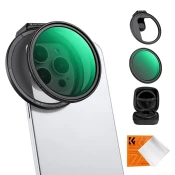 K&F 67MM, magnetic phone holder, with 67MM magnetic ND2-32filter, high-definition lens, coating, wat
