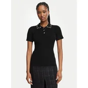 Rinascimento Bluza CFM0012306003 Črna Regular Fit