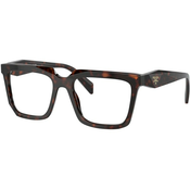 PRADA Okvir za naocare 0PR A19V 17N1O1 54, Ženski, Braon