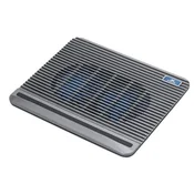Stalak za prijenosno racunalo s ventilatorom za hladenje, 15,6, RIVACASE 5555, srebrna 4260403571972