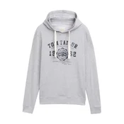 TOM TAILOR Majica marine/pegasto siva