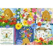 BlueBird - Puzzle Čebelnjaki in čebele - 1 000 kosov