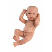 Llorens 63501 NEW BORN BOY - realističen dojenček s polnim ohišjem iz vinila - 35 cm