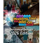Modding Tool Add-on for Geo-Political Simulator 2026 Edition (DLC) Steam Key (PC) EUROPE
