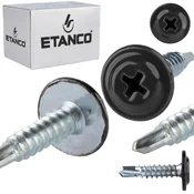 Samolepilni montažni konektorji GM-B 4,2x19 mm RAL 9005