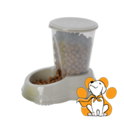 Moderna Smart Snacker Large Warm Gray 1.5l, Hranilica Za Pse i Macke