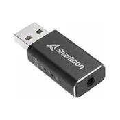 Sharkoon DAC Pro S zvočni pretvornik USB Type-A za računalnik, 3,5 mm, 2 V