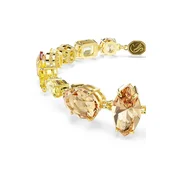 Swarovski zapestnica ženska pozlačena s Swarovski kristalom GEMA