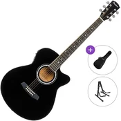 Pasadena PGC-10E Standard SET Black Elektro-akusticna jumbo