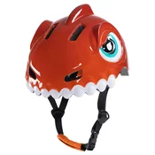 WOZINSKY Otroška kolesarska čelada 52–56 cm – rdeči dinozaver