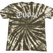 2Pac Gothic Logo (Wash Collection) Green M Majica