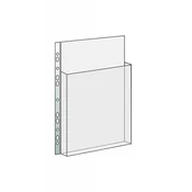 Embalaža 237x305x0,7mm za kataloge žep 2/3 prozoren Eurofold 10 kosov