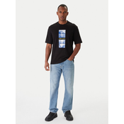 HUGO Majica Nuley JJK 50554841 Črna Relaxed Fit