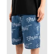 Donut Logo Aop Jort Kratke hlace medium blue