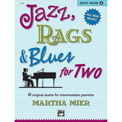 MIER:JAZZ RAGS & BLUES FOR DUETS PIANO,2