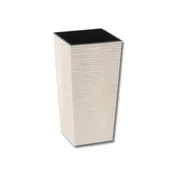 eoshop Pokrov za cvetlični lonec PLETERJE FINEZIA EKO plastika 25x25x46cm