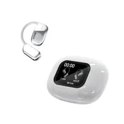 INF Bluetooth slušalke s polnim zaslonom na dotik: HIFI zvok, nizka latenca, UVC sterilizacija White, (5000116580)