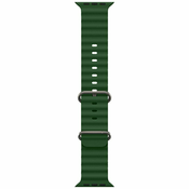 hoco. Silikonski pašček za iWatch, 42/44/45/49 mm, zelena - iWatch WA12 Alfa