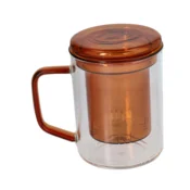 Tognana Šolja sa filterom Dolce Casa Outline, 40 cl, Boja cilibara